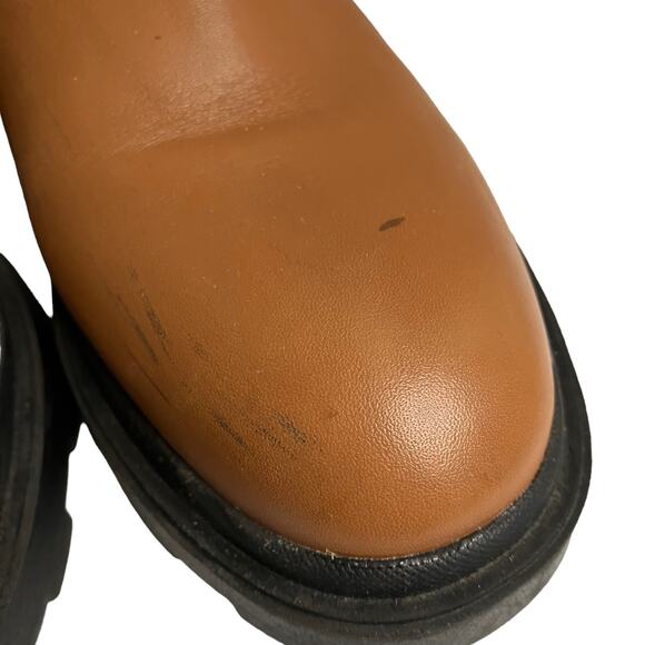 Marc Fisher Women's Wade Lug Sole Brown Chelsea Boot Size 8M - Picture 4 of 10